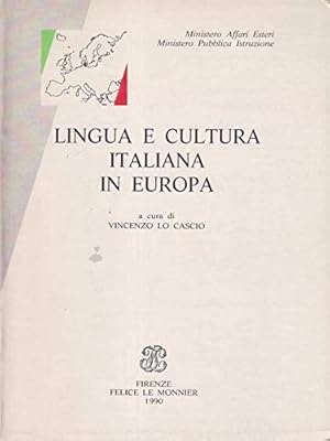 Lingua e cultura italiana in Europa