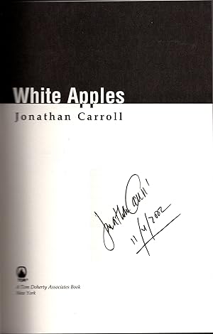 White Apples. Signed and dated in the year of publication.