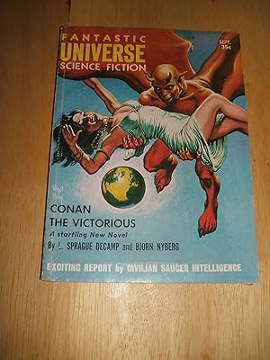 Immagine del venditore per Fantastic Universe September 1957 venduto da biblioboy