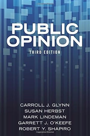 Seller image for Public Opinion by Glynn, Carroll J., Herbst, Susan, Lindeman, Mark, O'Keefe, Garrett J. [Paperback ] for sale by booksXpress
