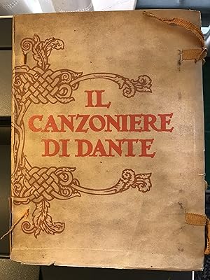 IL CANZONIERE DI DANTE ALIGHIERI STAMPATO A TORINO PER LA DANTIS AMATORUM EDITIO. DANTIS GABRIEL ...