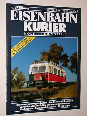 Eisenbahn-Kurier Heft Nr. 10/87 (Oktober 1987). Modell und Vorbild. American Rails - Canada. Sonn...