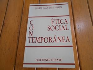 Imagen del vendedor de tica social contempornea. a la venta por Librera Camino Bulnes