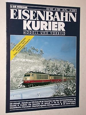 Eisenbahn-Kurier Heft Nr. 2/88 (Februar 1988). Modell und Vorbild. Ecuador - Teil II; Polen: Schm...