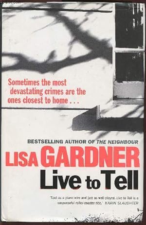 Immagine del venditore per Live to tell- A detective D.D. Warren novel venduto da Le-Livre