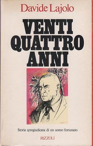 Imagen del vendedor de Venti quattro anni - Davide Lajolo a la venta por libreria biblos