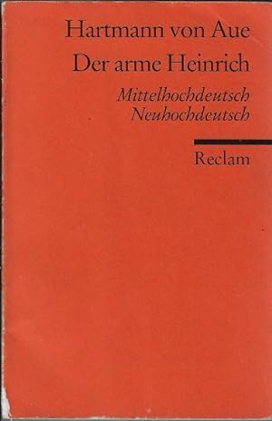 Der arme Heinrich Mittelhochdeutsch / Neuhochdeutsch