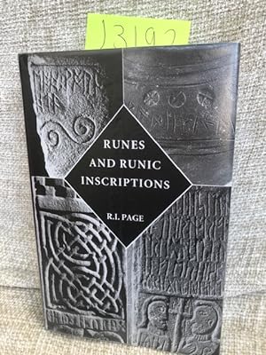 Immagine del venditore per Runes and Runic Inscriptions: Collected Essays on Anglo -Saxon and Viking Runes venduto da Anytime Books