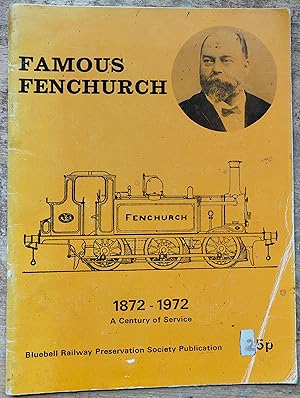 Image du vendeur pour Famous Fenchurch 1872-1972 mis en vente par Shore Books