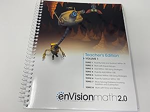 Immagine del venditore per enVision Math 2.0, Grade 2, Teacher's Edition, Volume 1, Topics 1-8, 9780328887217, 0328887218, 2017 - NEW venduto da Naymis Academic - EXPEDITED SHIPPING AVAILABLE