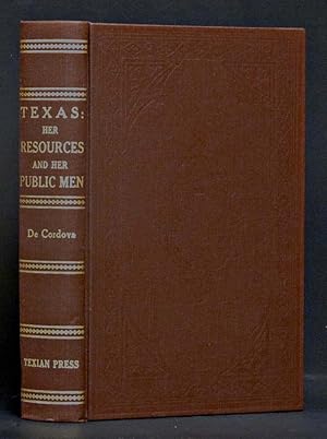 Seller image for Texas: Her Resources and Her Public Men for sale by Schroeder's Book Haven