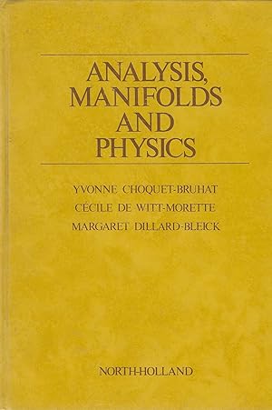 Imagen del vendedor de Analysis, Manifolds and Physics a la venta por BASEMENT BOOKS