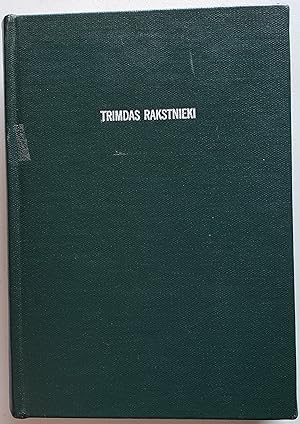 Seller image for Trimdas Rakstnieki: Autobiografiju Krajums for sale by MyLibraryMarket