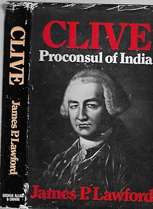 Bild des Verkufers fr Clive. Proconsul of India. A Biography zum Verkauf von BASEMENT BOOKS