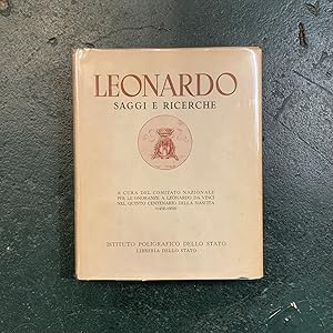 Leonardo: Saggi E Ricerche