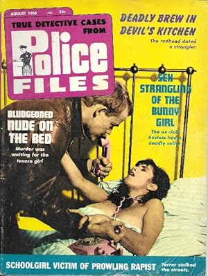 Imagen del vendedor de Police Files August 1966 a la venta por Ridge Road Sight And Sound