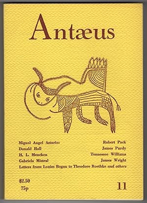 Seller image for Antaeus 11 (Autumn 1973) for sale by Philip Smith, Bookseller