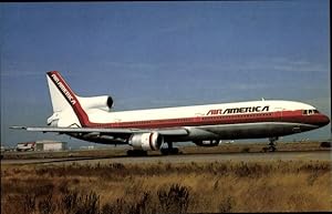 Ansichtskarte / Postkarte Amerikanisches Passagierflugzeug, Air America, Tristar-1, N304EA, Lockh...