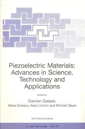 Seller image for Piezoelectric Materials : Advances in Science, Technology and Applications for sale by GreatBookPrices