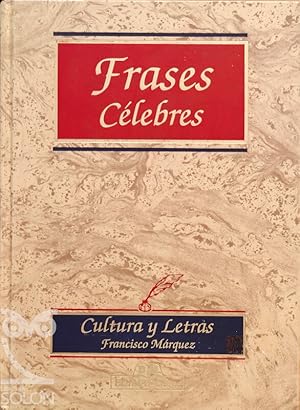 Seller image for Frases Clebres for sale by LIBRERA SOLN