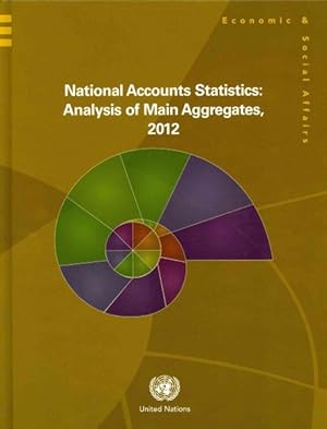 Seller image for National Accounts Statistics : Analysis of Main Aggregates, 2012 for sale by GreatBookPrices