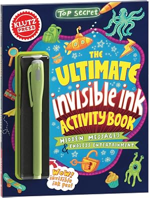 Imagen del vendedor de Top Secret: The Ultimate Invisible Ink Activity Book (Klutz Activity Book) (Hardback or Cased Book) a la venta por BargainBookStores