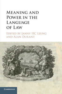 Bild des Verkufers fr Meaning and Power in the Language of Law (Paperback or Softback) zum Verkauf von BargainBookStores