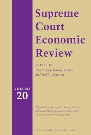 Immagine del venditore per Supreme Court Economic Review venduto da GreatBookPrices