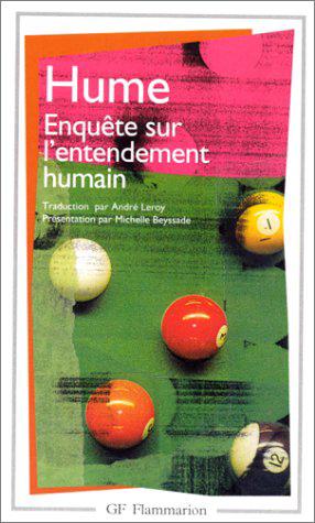 Image du vendeur pour Enqute sur l'entendement humain mis en vente par JLG_livres anciens et modernes