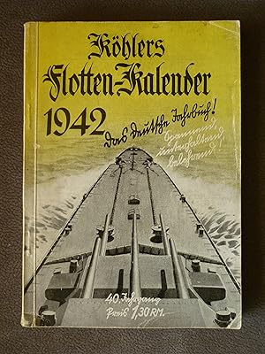 Köhlers Flotten-Kalender für 1942.