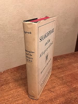 Imagen del vendedor de Shakespeare and the Allegory of Evil: The History of a Metaphor in Relation to His Villains a la venta por Chris Duggan, Bookseller