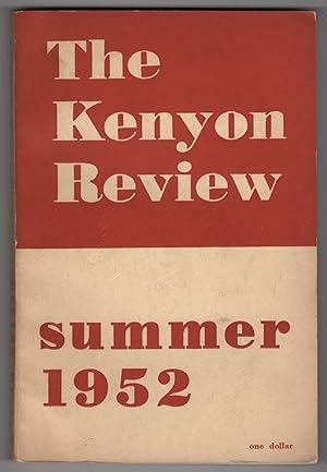 Image du vendeur pour The Kenyon Review, Volume 14, Number 3 (XIV, III; Summer 1952) mis en vente par Philip Smith, Bookseller