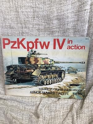 Imagen del vendedor de PzKpfw IV in Action - Armor No. 12 a la venta por Anytime Books
