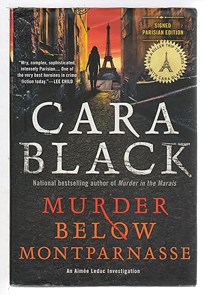 Image du vendeur pour MURDER BELOW MONTPARNASSE. mis en vente par Bookfever, IOBA  (Volk & Iiams)