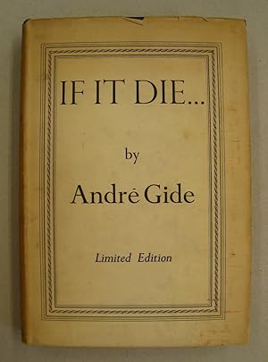 Seller image for If it Die. for sale by Midway Book Store (ABAA)