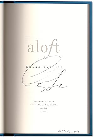 Imagen del vendedor de Aloft. Signed and dated at publication. a la venta por Orpheus Books