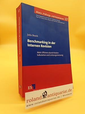 Immagine del venditore per Benchmarking in der Internen Revision: Mehr Effizienz durch Kostenkalkulation und Leistungsmessung (Bilanz-, Prfungs- und Steuerwesen, Band 17) venduto da Roland Antiquariat UG haftungsbeschrnkt