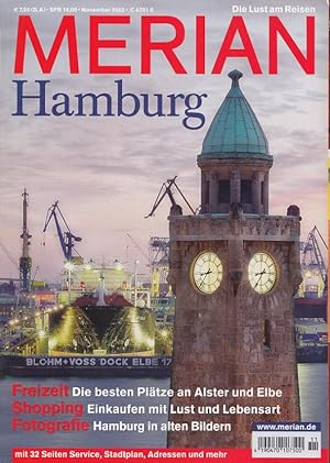 Imagen del vendedor de Hamburg - Merian Heft 11/2002 - 55. Jahrgang a la venta por Versandantiquariat Nussbaum