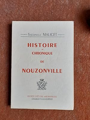 Bild des Verkufers fr Histoire-Chronique de Nouzonville zum Verkauf von Librairie de la Garenne