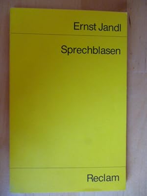 Sprechblasen. Mit einem Nachwort des Autors "Autobiographische Ansätze". Universal-Bibliothek, Nr...