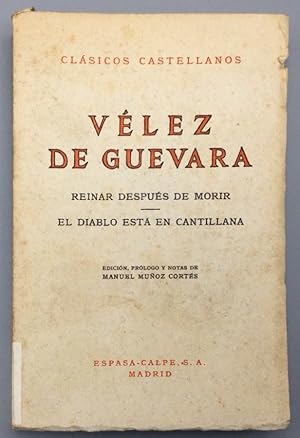 Seller image for Reinar despus de morir / El diablo est en Cantillana for sale by Els llibres de la Vallrovira