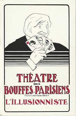 Bild des Verkufers fr Programmheft Sacha Guitry L'ILLUSIONNISTE Premiere 8. September 1989 zum Verkauf von Programmhefte24 Schauspiel und Musiktheater der letzten 150 Jahre