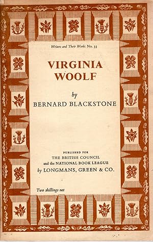 Seller image for Virginia Woolf (Writers and Their Work Series, No. 33) for sale by Dorley House Books, Inc.