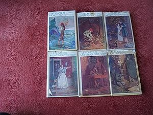 THE COUNT OF MONTE CRISTO - SIX VOLUMES - FRENCH TEXT