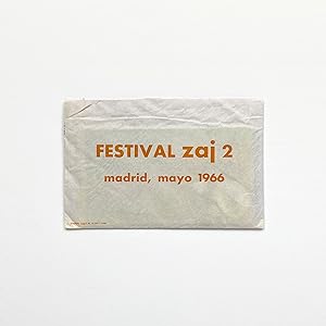 Seller image for FESTIVAL zaj 2, madrid, mayo 1966 for sale by The Idea of the Book