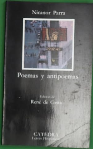 Imagen del vendedor de Poemas y antipoemas (1954) a la venta por Librera Alonso Quijano