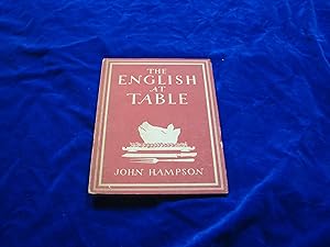 Seller image for The English At Table for sale by Rodney"s Books