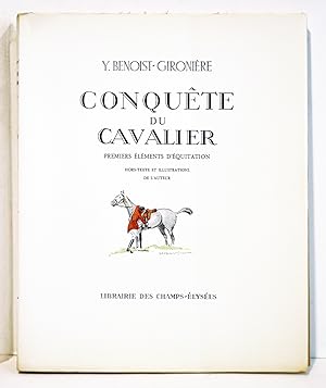 Seller image for CONQUETE DU CAVALIER Premiers lments d'quitation. for sale by Librairie l'Art et l'Affiche