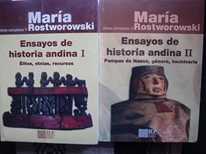 Seller image for Ensayos de Historia Andina (2 Tomos) OPbras completas V y VI for sale by Libros del cuervo