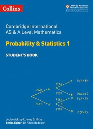 Seller image for Cambridge International AS and A Level Mathematics Statistics 1 Student Book (Cambridge International Examinations) by Collins UK [Paperback ] for sale by booksXpress